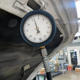 Fuel Pressure Measurement at the Test Port